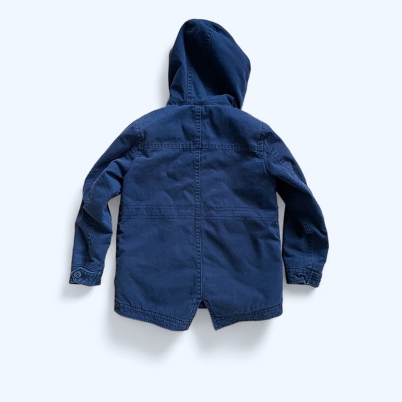 Blue canva mi-season jacket. Gap kids size medium boys - Picture 2 of 4